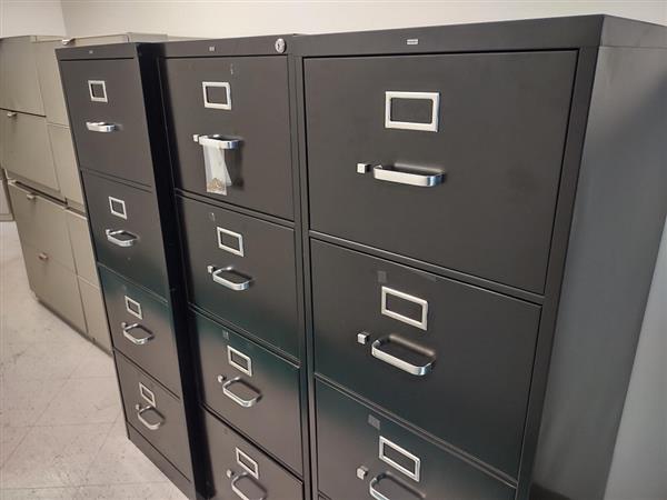 Used 4 drawer vertical files